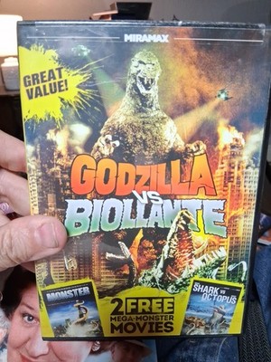 Godzilla vs. Biolante (DVD, 2013) 3 FILMS