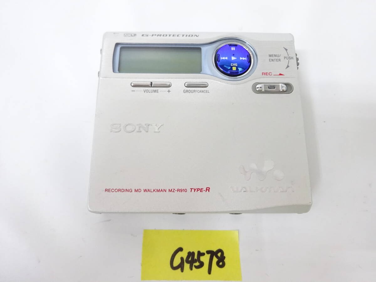 SONY MDウォークマン MZ-N910 本体のみ Sony MZ-N910 Walkman Portable Player MD Player Silver Used | eBay