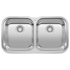 Blanco 441020 Stellar Undermount Double Bowl Kitchen SINK ONLY Stainless NEW