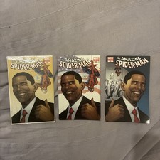 Amazing Spider-man #583  Barack Obama Inauguration: 2nd + 4th + 5th variant