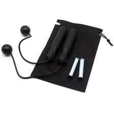 Ropeless Jump Rope Speed Skipping Rope Cordless with 180g Removable Weights f...