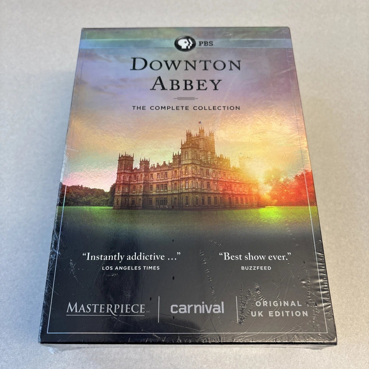 Downton Abbey Complete Series Box Set DVDs & Blu-ray Discs for