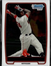 2012 Bowman #BCP93 Brandon Jacobs Chrome Prospects