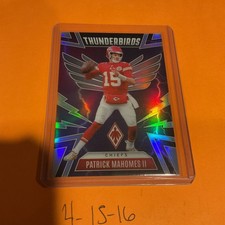2025 Panini Phoenix Football PATRICK MAHOMESS II Purple Thunderbirds KC Chiefs