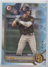 2022 Bowman Draft Sky Blue 119/499 Rosman Verdugo #BD-161 0nr3