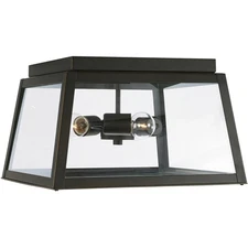 Capital Lighting Fixtures 943736OZ OPEN BOX Leighton Outdoor Ceiling Light