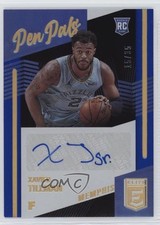 2020-21 Donruss Elite Pen Pals Blue 15/35 Xavier Tillman #PP-XAT Auto 0xh3
