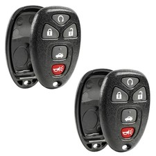 2x New Just the Case Keyless Entry Remote Key Fob Shell for 15912860