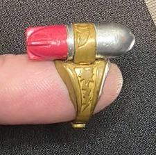 Vintage Atom Bomb Ring 1947 Kix Cereal Premium Rare Clean Lone Ranger Atomic 