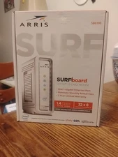 ARRIS Surfboard SB6190-RB DOCSIS 3.0 Cable Modem, White 