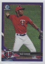 2018 Bowman Chrome Prospects Mega Box Purple Mojo Refractor /250 Nick Gordon 0c2