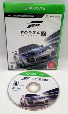 Forza Motorsport 7 (Microsoft Xbox One, 2017) COMPLETE IN BOX CIB