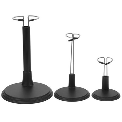 3pcs Doll Support Brackets Doll Stand Showcase Verstellbare Puppenstehende Racks