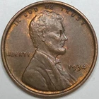 1934-P Lincoln Wheat Cent - Uncirculated RB (Lot#3)