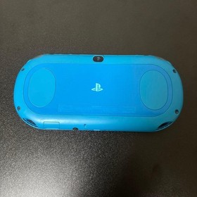 Sony PlayStation PS Vita PCH-2000 Slim Aqua Blue Model Great Condition