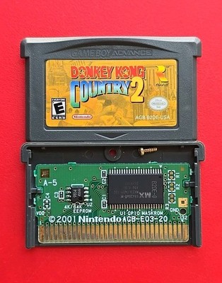 Donkey Kong Country 2 Game Boy Advance Nintendo GBA Authentic Save Diddie Dixie