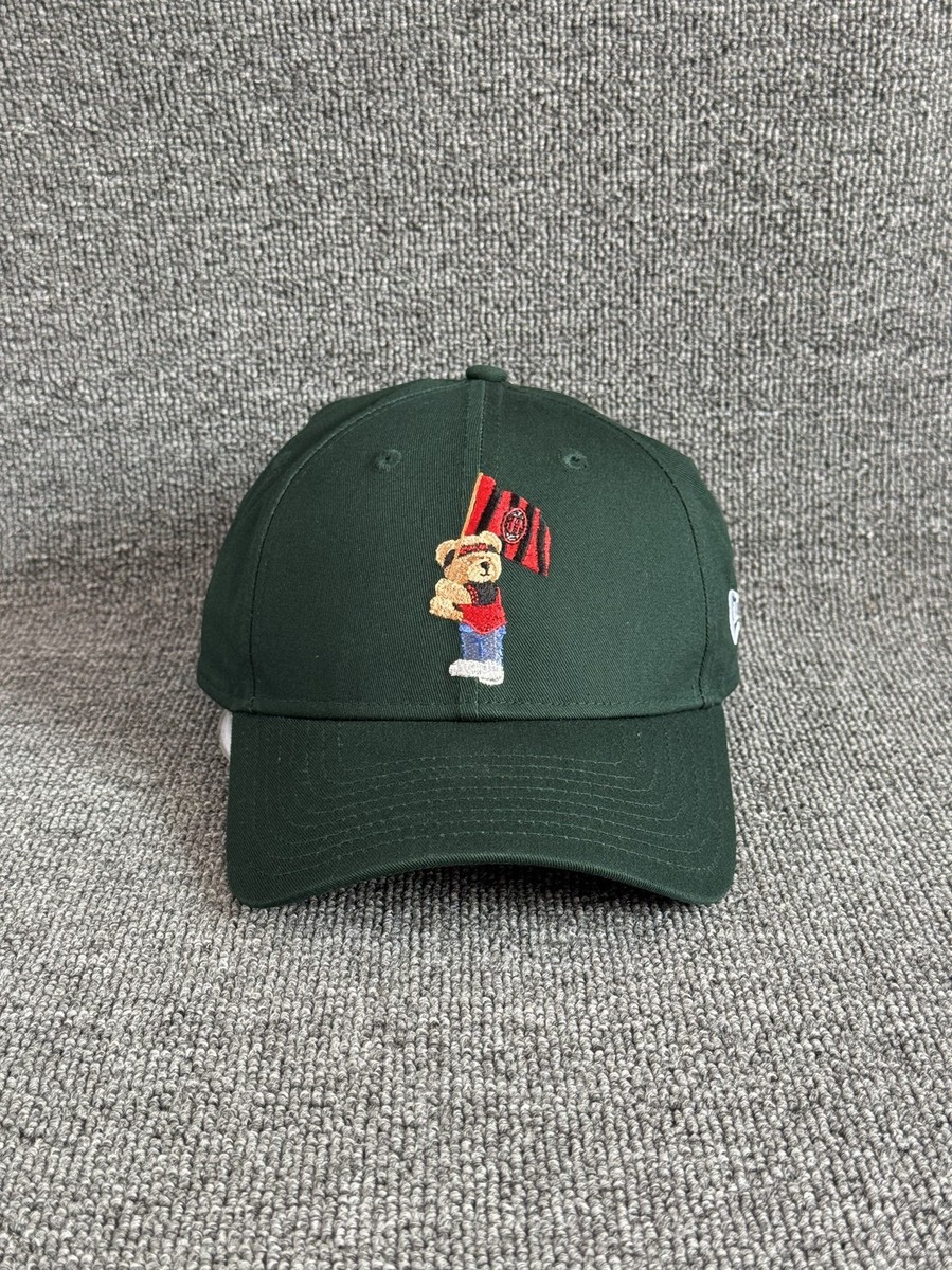 New Era AC Milan Baseball Cap Strapback Green One Size 9FORTY