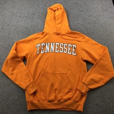 Tennessee Volunteers Hoodie Mens Small Orange NCAA Football Champion Pullover