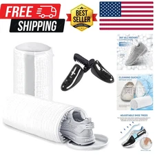 Shoe Washing Bag for Washing Machine, Fluffy Fibers Keep 360° Wrap-around Cle...