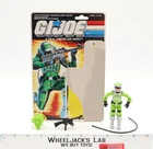 Sci-Fi V1 100% Complete W/36 Cardback G.I. Joe 1986 Hasbro Vintage Action Figure