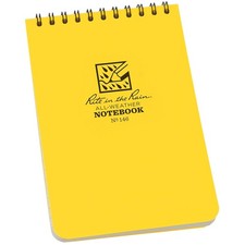 Rite In The Rain 4x6 Top Spiral Notebook 6 Pa...