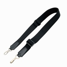 Tracolla LOUIS VUITTON in nylon nero 144 cm x 4 cm per borse