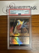 PSA 10 Lorcana HADES King of Olympus ENCHANTED - THE FIRST CHAPTER 205/204