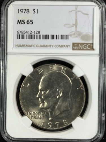 1978-P Eisenhower Dollar — photo from another recent sale