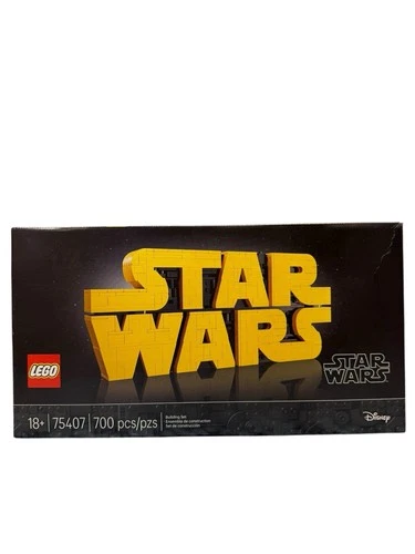 Lego 75407 Star Wars Brick Built Logo Disney 3D Replica Building Set 700 pcs New