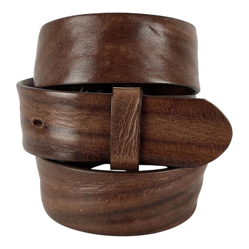 UMJUBELT KERSTIN WEIN UmjuBELT - Ledergürtel Sealand "brown" - TW 85