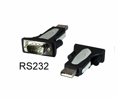 DINIC USB 2.0 Konverter USB auf RS232 seriell DB9, 9-pol D-SUB, inkl. USB Kabel - Bild 4 von 5
