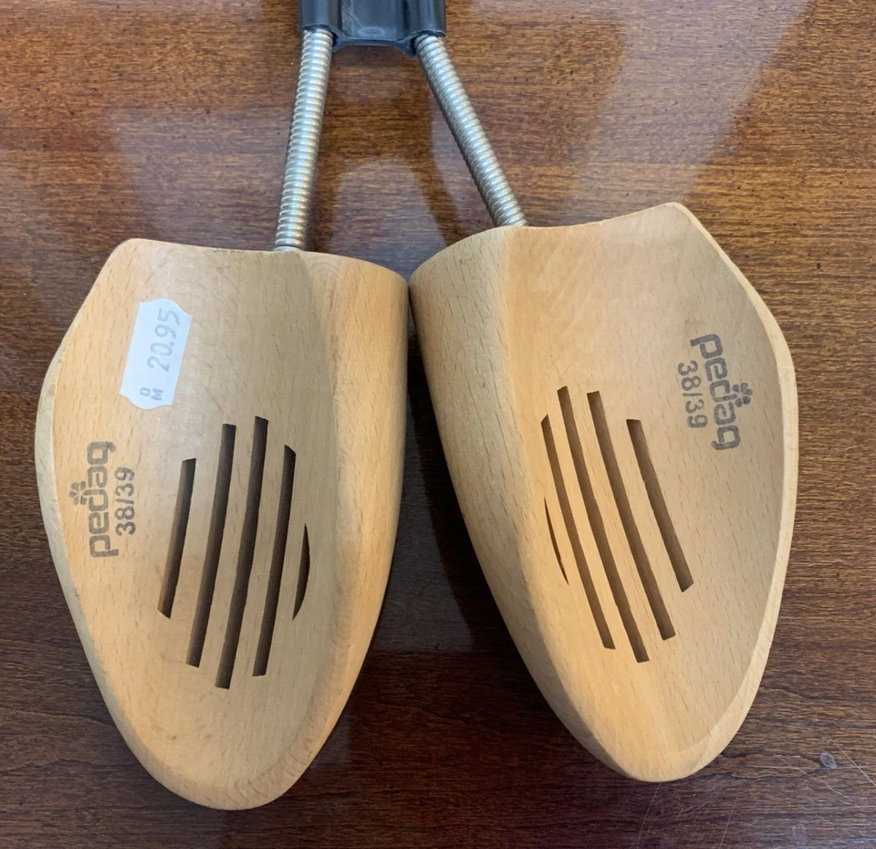 Árbol guardián forma zapato madera madera pedag vintage con resorte talla 38 39 Foto 3 de 3