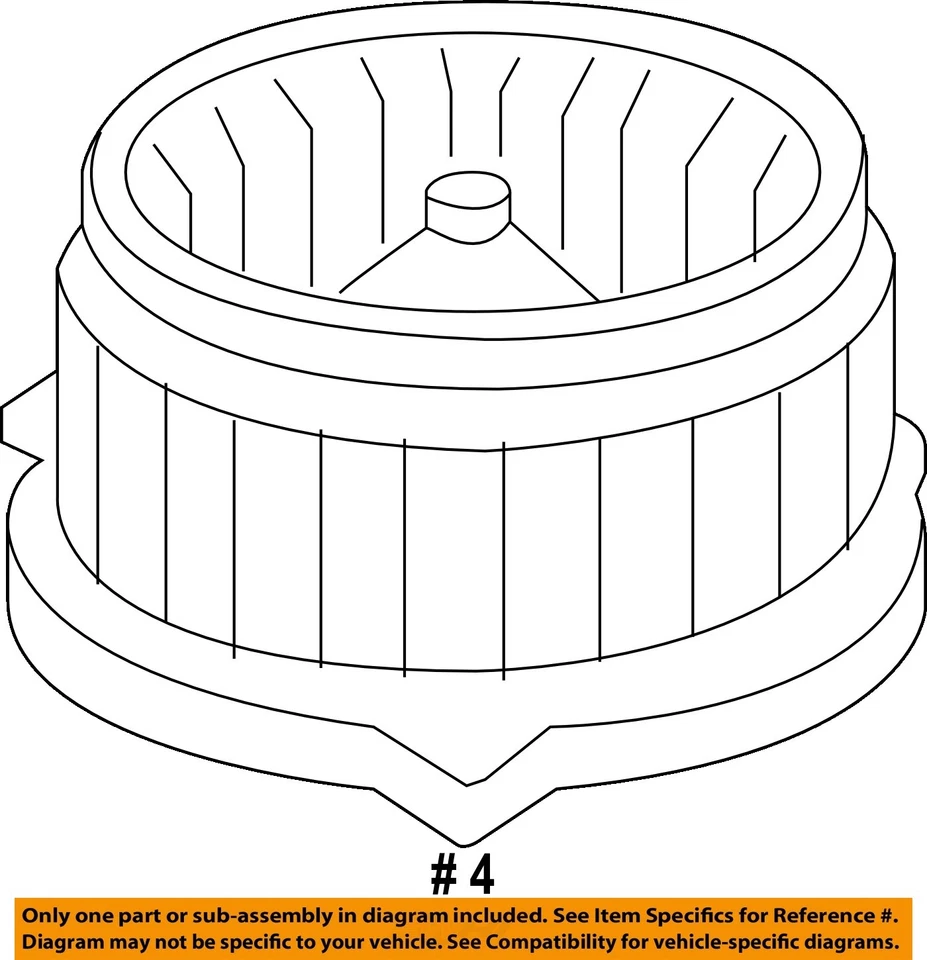 Motor soplador de climatización usado se adapta a: Acura Tl 2009 grado A Foto 4 de 4