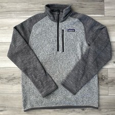 Patagonia Better Sweater Full Zip Men's Size Small Two Tone Gray