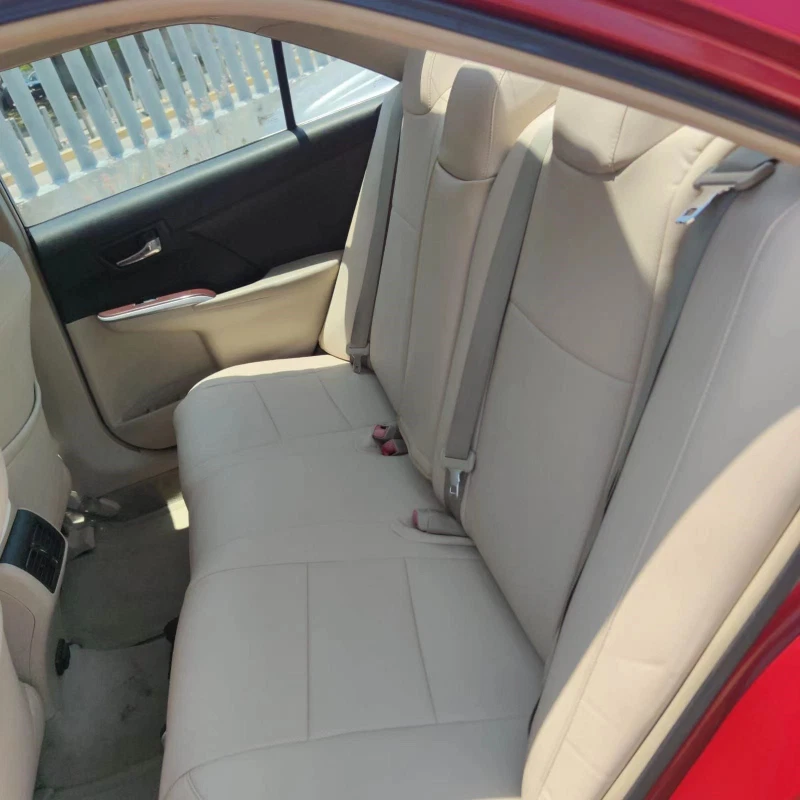 PARA TOYOTA CAMRY MOTOPTES 2012-2017 FUNDAS DE ASIENTO DE COCHE PERSONALIZADAS CUERO IMPERMEABLE Foto 3 de 4
