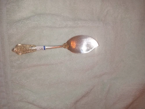(1) 6.75"  Jelly Server Spoon VG