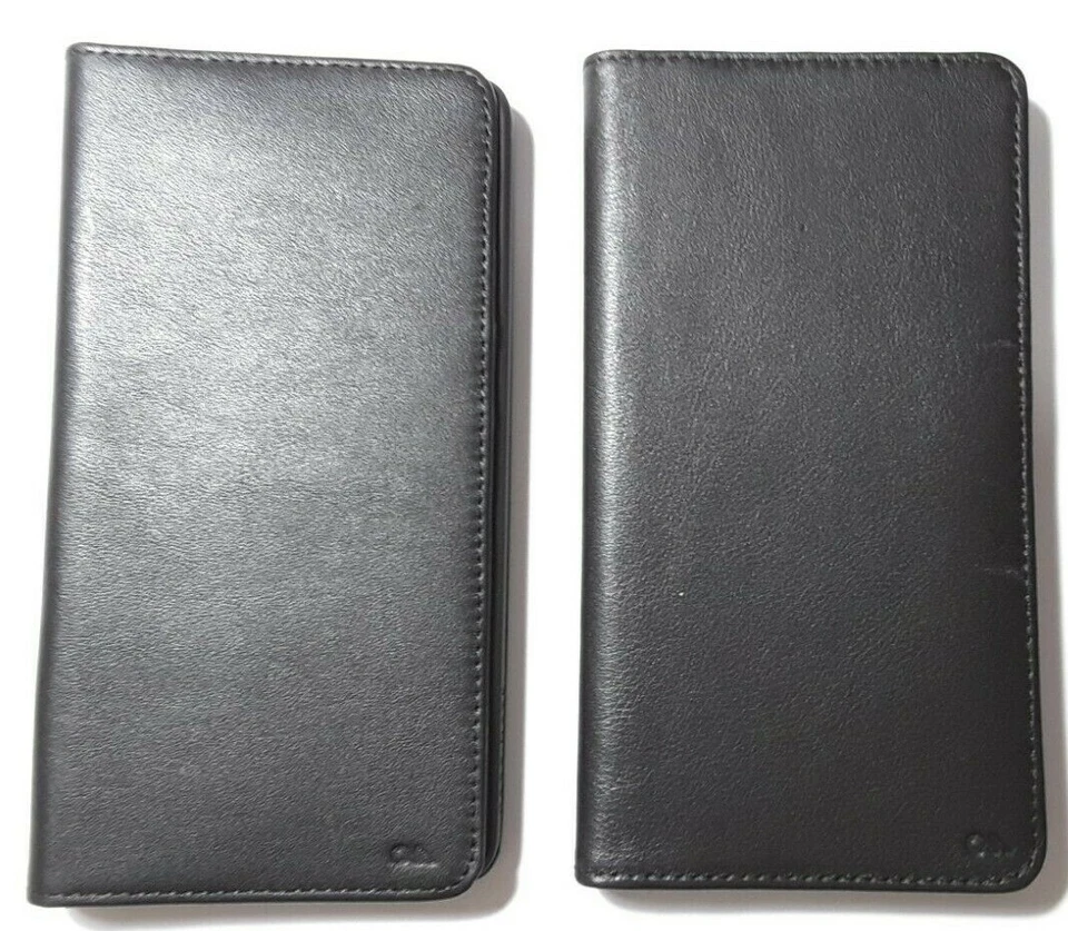 (2 CASES ) Case-Mate Wallet Folio Leather Case w/ Card Slots for LG V20 - Black  - Image 2 of 4