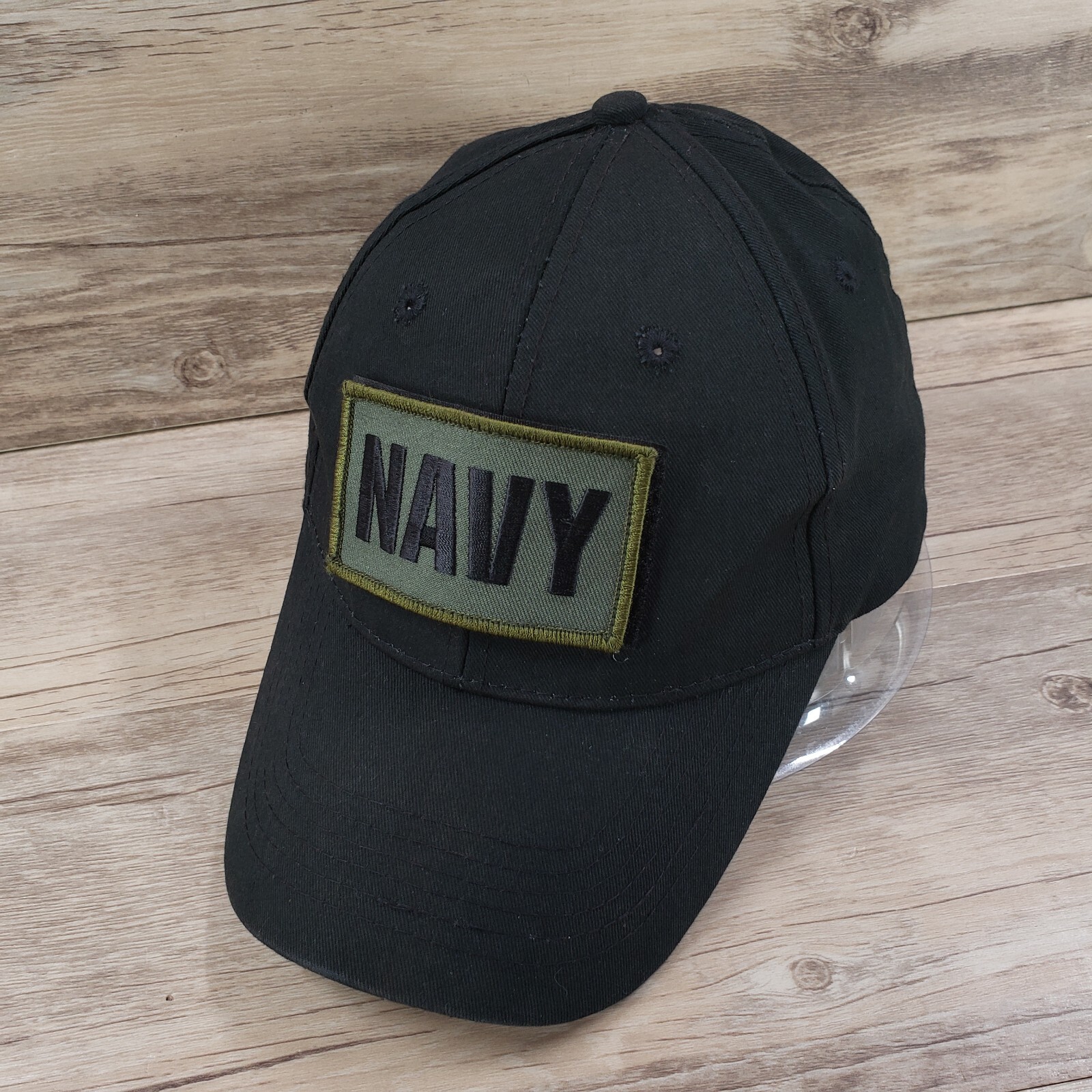 Eagle Crest Tactical Hat Cap Navy Patch Black Cot… - image 6