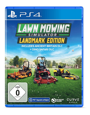 Lawn Mowing Simulator - Landmark Edition (Sony PlayStation 4, 2022)