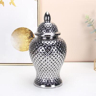 Temple Jar Deckel Elegante Zarte Deko Vase Vase von