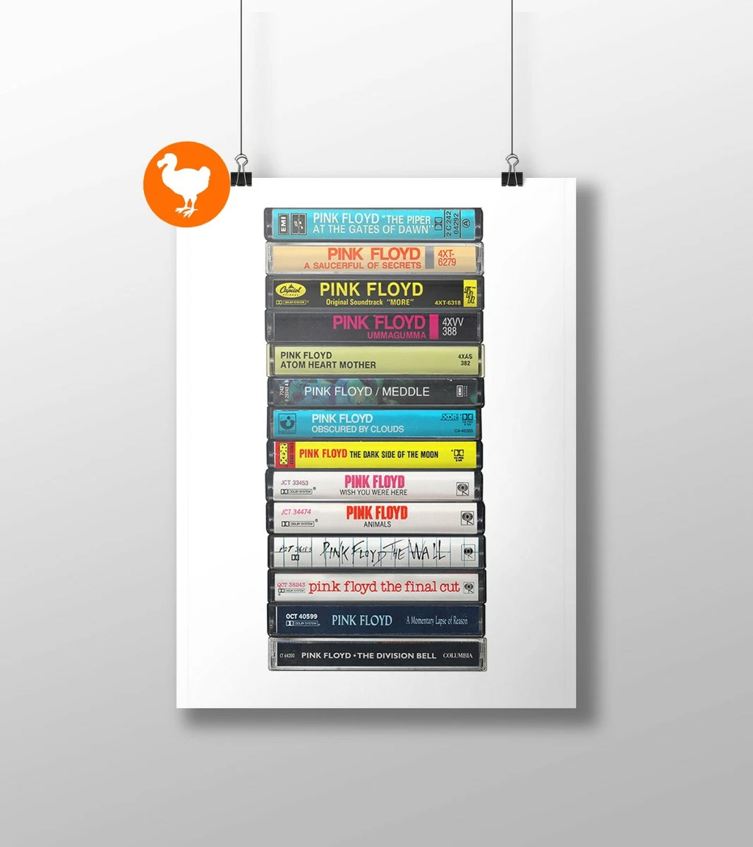 Poster Pink Floyd Incorniciato, Concert Edition '66 Gig, 30x40 Cm, Cornice Nera, Prodotto Ufficiale - 4