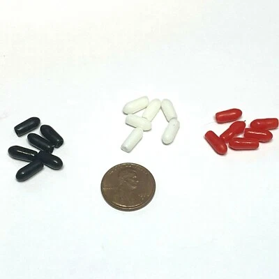 ENDLESSPARTS 6 Pieces of each color red black and white sleeve cap for 6mm switch