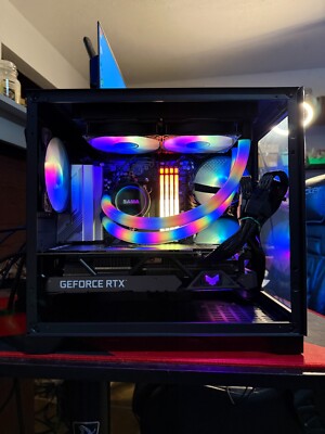 AMD RYZEN 5 7600X Gaming PC - NVIDIA RTX 4090 - 128GB RGB DDR5 RAM+1TB SSD+WiFi6
