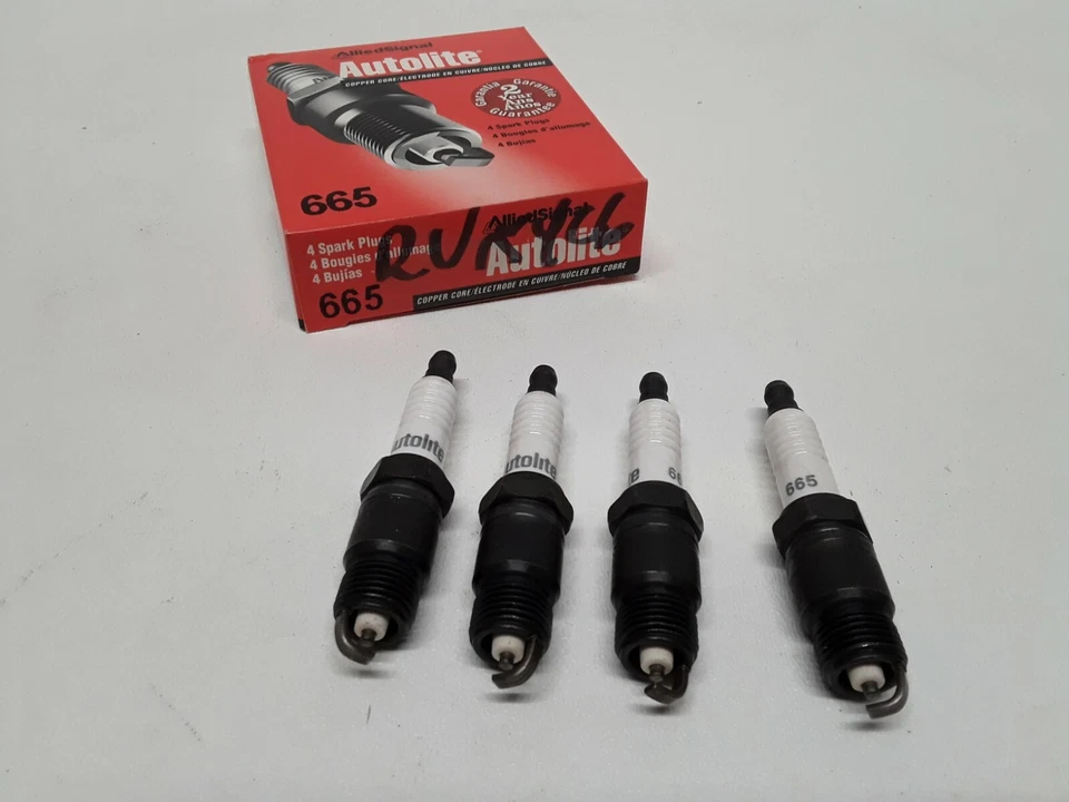 Spark Plug Resistor Autolite 665 / FOR Buick,Chevrolet,Oldsmobile,Pontiac 4pcs - Imagem 3 de 3