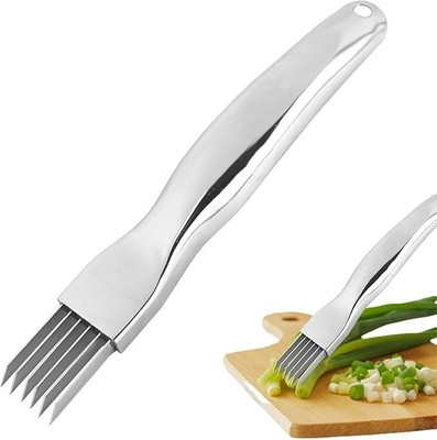 Edelstahl Scallion Slicer, Edelstahl gehackte grüne Zwiebel Messer, Spring Onion