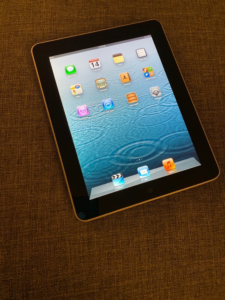 iPad 1st Gen A1219 64GB WiFi, Black Apple Tablet, | eBay iPad 1st Gen A1219 64GB WiFi, Black Apple Tablet, | eBay