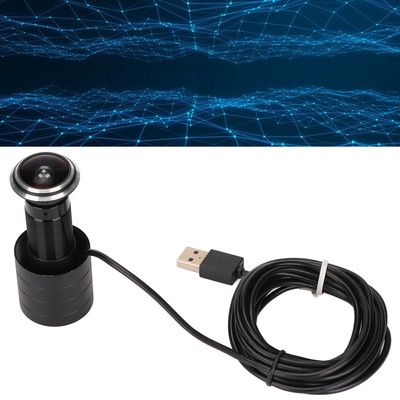 New Door Eye Hole Camera Wide Angle 1080P 2 Million Pixels Drivefree USB HD Peep