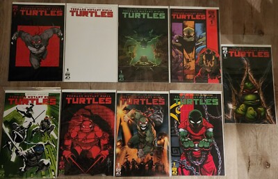 TEENAGE MUTANT NINJA TURTLES #1 SET OF 9 COMICS TMNT 2024