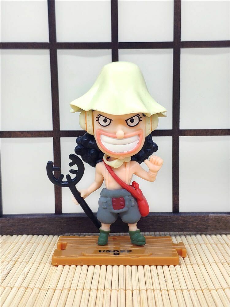 10 Pcs One Piece Luffy Zoro Nami Usopp Chopper Brook Japanese