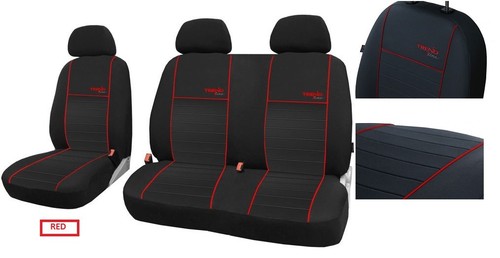Fundas de asiento de tela para furgoneta a medida 2+1 CITROEN JUMPY 2017 2018 2019 2020 2021 2022 - Imagen 6 de 10